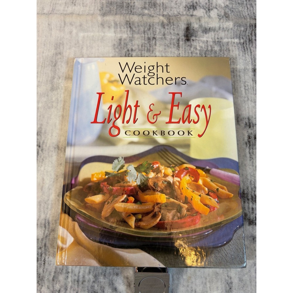 Weight Watchers Light & Easy Cookbook Hardcover 1997 Oxmoor House Recipes